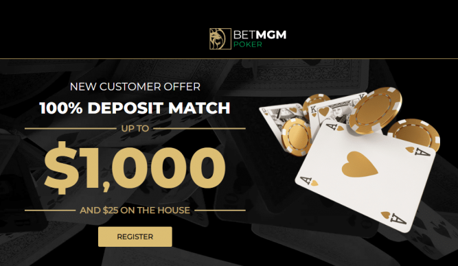 BetMGM Poker Michigan Bonus