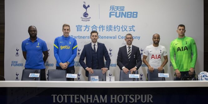 FUN88 has renewed its agreement with English Premier League football club Tottenham Hotspur as its official betting partner in Latin America and Asia.